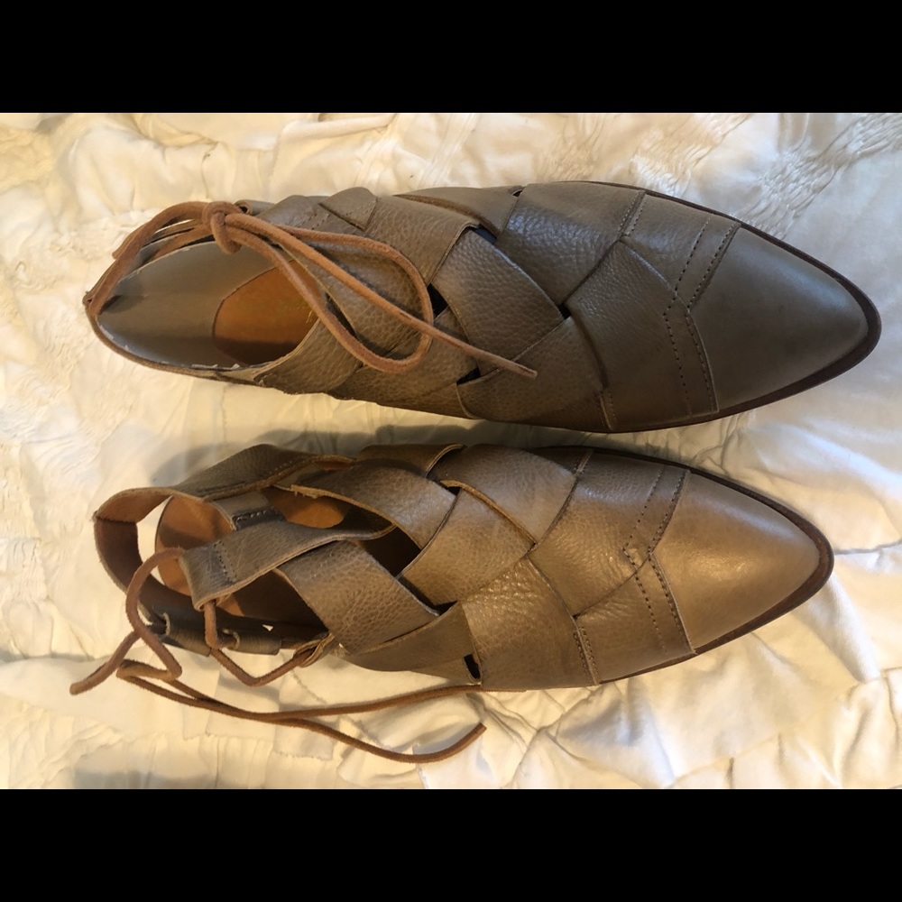 Free People Destino Woven Flat